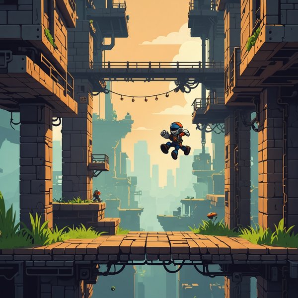 Comment un jeu de plateforme peut-il utiliser des mécaniques de déplacement innovantes pour offrir une expérience unique?