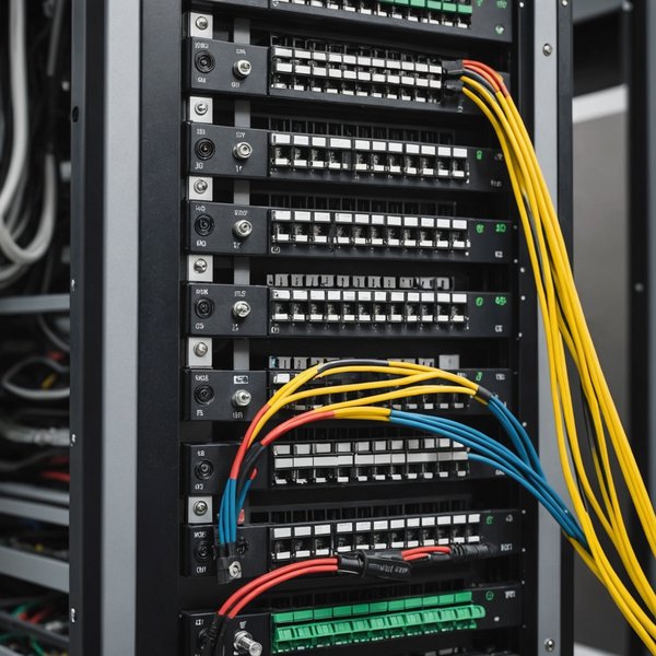 Quelles sont les meilleures pratiques pour le câblage d'un panneau de patch dans une salle serveur ?